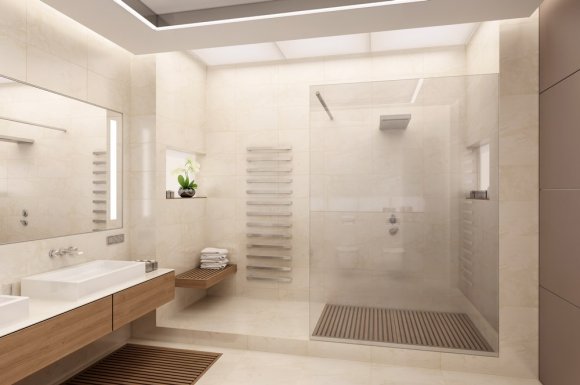 Rénovation de salle de bain - Villefranche-sur-Saône - CF CHAUFFAGE